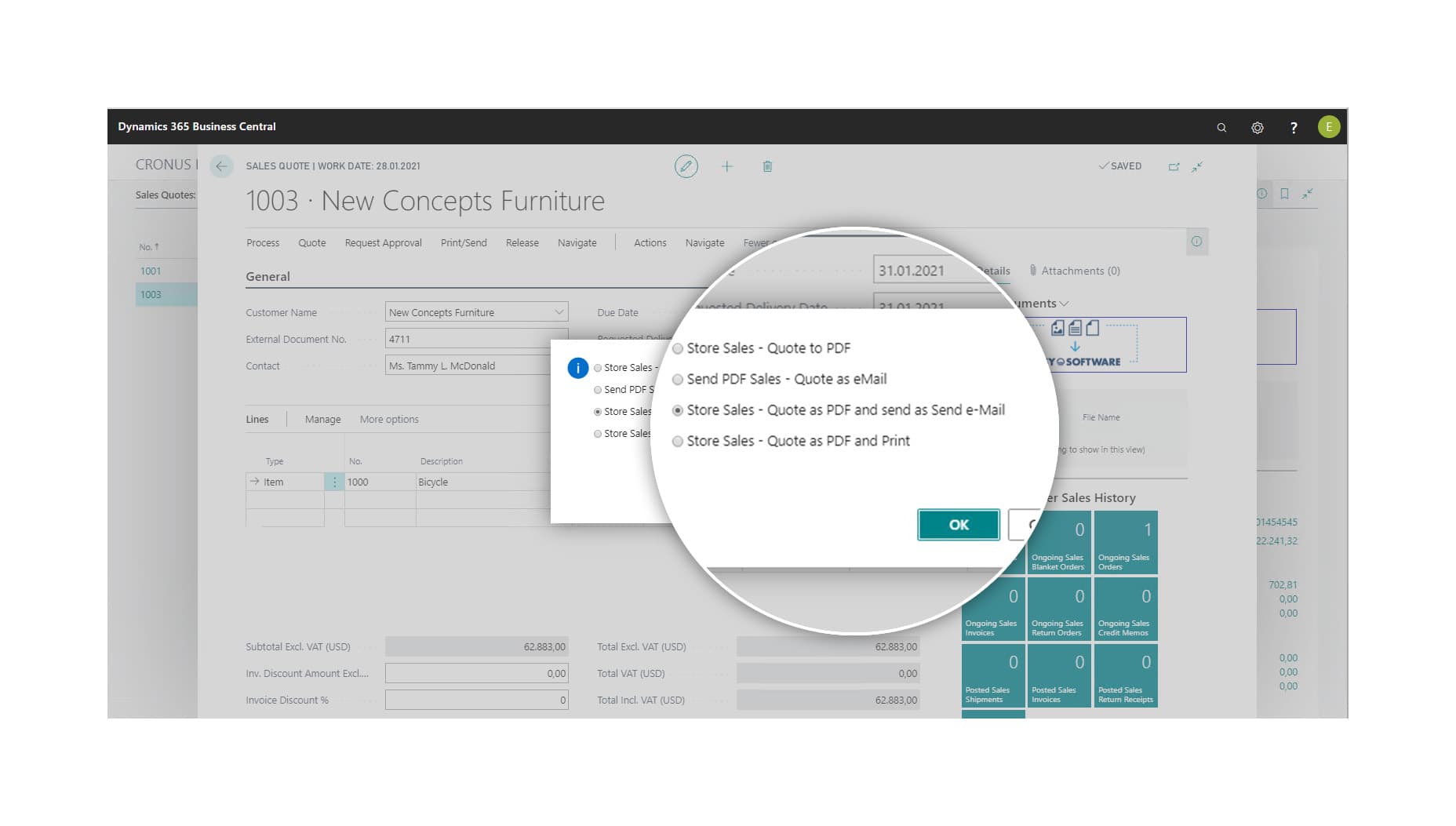 Very best user experience with EASY for Dynamics 365 Business Central