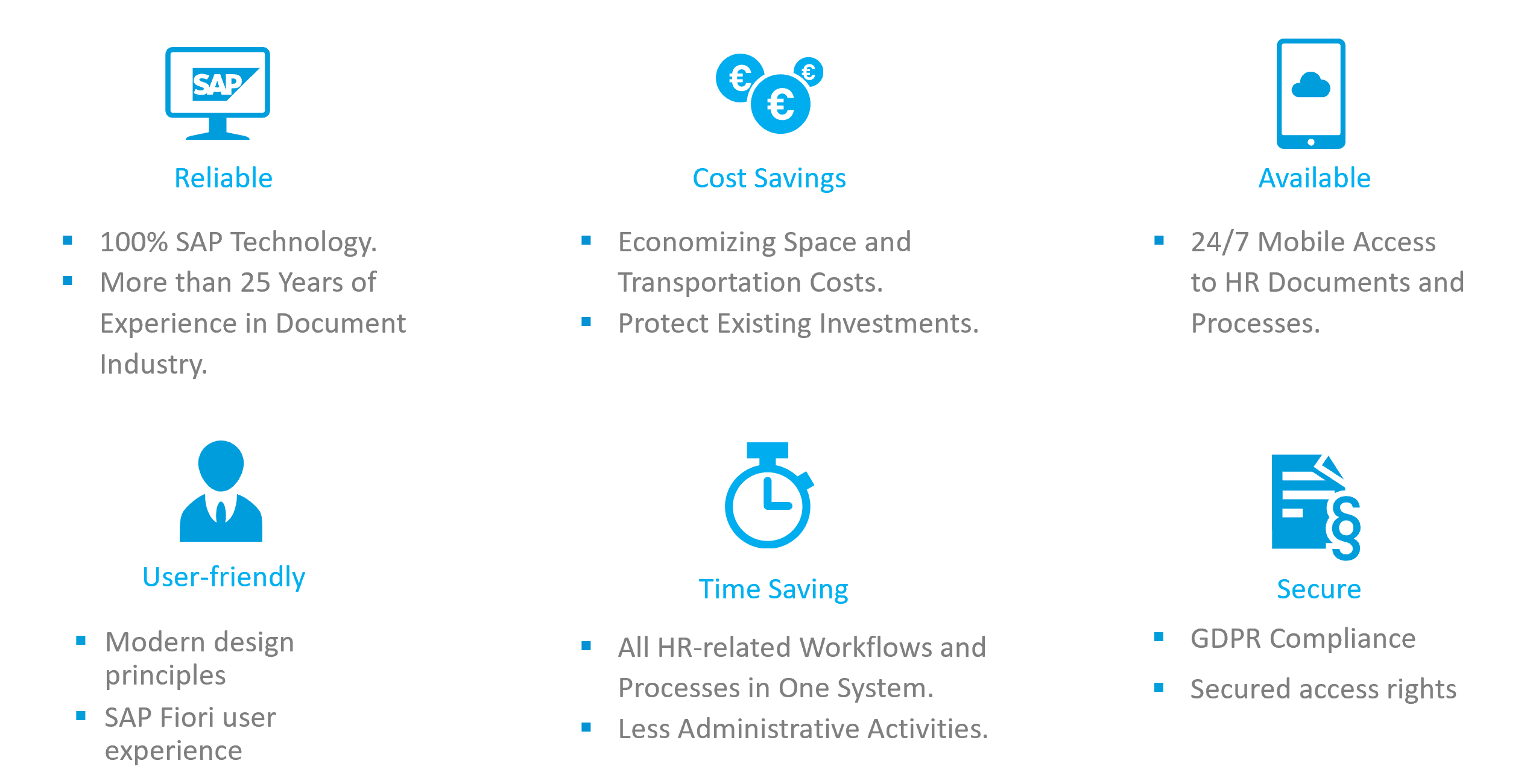 Summary easy Employee File for SAP