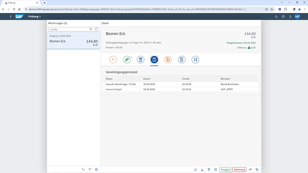 Workflow Approvals in easy for SAP Solutions
